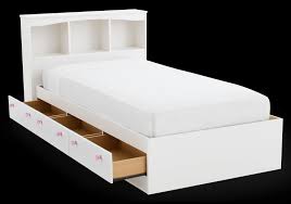 Lit et tête de lit. Lit Matelot Blanc Avec Tete De Lit Bibliotheque 1 Place Twin Ensemble De Couvre Matelas Favorable A Acheter Dans Notre Magasin