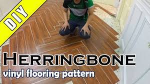 Tarkett art vinyl new age. Diy Herringbone Vinyl Flooring How To Youtube