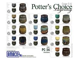 Scarva Amaco Potters Choice Glazes