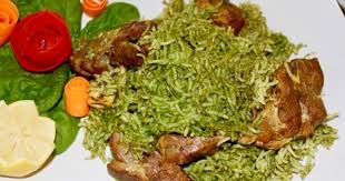 Zamarud Pulao Spinach Rice Youtube Spinach Rice Pulao Spinach
