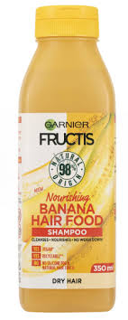 I opted to use the treatment as a mask. Garnier Fructis Nourishing Banana Hair Food Nourishing Shampoo For Dry Hair 350 Ml Vmd Parfumerie Drogerie