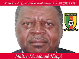 EquinoxeTv #Fecafoot Maitre Dieudonné Happi, avocat au barreau du Cameroun,  est le président du comité de normalisation de la Fédération camerounaise  de football. Maitre Marcelle Denise AMBOMO (Vice président) Maurice Samuel  BELLET