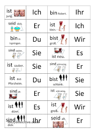 Das Verb Sein Deutsch Lernen Deutsch Unterricht Deutsch Lesen