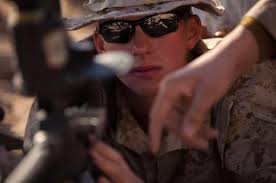 U.S. Marine Pfc. David Gamble, rifleman, Echo Company,