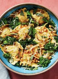Butternut Squash Filled Pasta With Kale Recipe Hellofresh Recipe Vegetarian Pasta Recipes Easy Kale Recipes Recipes