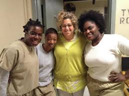 But in orange is the new black season 2, we get to see another side of poussey: Orange Is The New Black A Twitter Taystee Poussey Crazy Eyes Are The Exception To The 2 Hug Rule For Creator Jenji Kohan On The Oitnb S2 Set Http T Co X6tywsnr0v