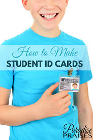 Download id card from the link given bellow.ms word. How To Make Student Id Cards Free Printable Paradise Praises