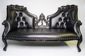 Gothic Couch From Blackcraftfurniture Dark Home Decor Three Seater Sofa Furniture
