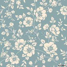 Both vintage floral patterns are available to buy as prints, tote bags, mugs and more on my society6 page. Seamless Floral Pattern Wall Mural Wallpaper Muraledesign Com