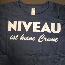 Image result for niveau keine creme t-shirt
