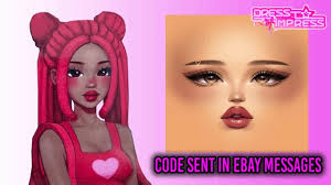 DRESS TO IMPRESS Mystery Model LOVELY VALENTINE DLC Toy CODE Only  (Messaged) $22.49