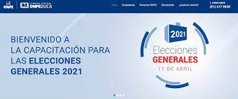 La onpe dará a conocer las primeras cifras oficiales de la segunda vuelta a las 11:30 de la noche de elecciones: Onpe Habilita Cursos Virtuales Para Electores Miembros De Mesa Y Personeros