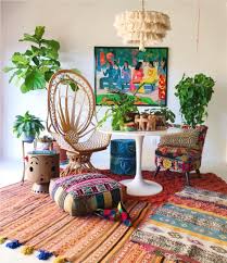 Decorate Wild With My Favorite Pieces From Justina Blakeney Home A Cheeky Lifestyle Chic Fashion Lifestyle Inspiration A Cheeky Lifestyle By Val Band Decor Bohemian Wall Decor Boho Living Room