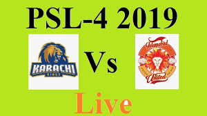 Kk Vs Iu Live Score Psl 4 Live 2019 Watch Online Ptv Sports Live Karachi Kings V Islamabad United Sports Workers Helpline