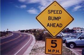 What it feels like to go over an unexpected speed bump Different Name For Speed Bumps