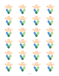 We'll ask some questions to determine when you are eligible to receive a vaccination. Https Www Cdc Gov Vaccines Covid 19 Downloads Sticker Covid 19 Vaccinate White Pdf