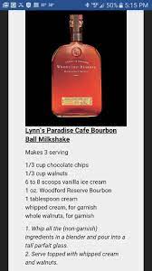 Bourbon Ball Milkshake Bourbon Balls Milkshake Cafe Food