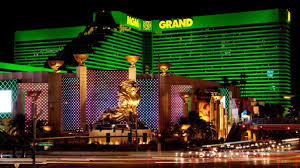 A View Of The Mgm Grand Hotel And Casino The Second Largest Hotel Resort Complex In Las Vegas Mgm Grand Las Vegas Las Vegas Hotels Hotel Casino Las Vegas