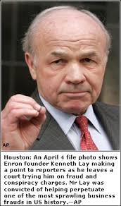 Enron founder Lay dies