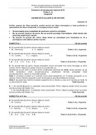 Barem Geografie Bac 2016 Rezolvările Corecte La Geografie Vezi Aici Baremul De Corectare