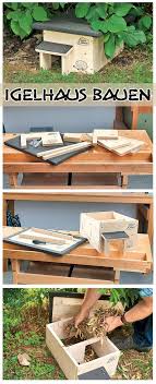 Igelhaus Bauen Igel Zuhause Diy Gartenprojekte Diy Gartenbau