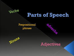 Nouns and adjectives and verbs. Nouns Verbs Adjectives Adverbs Prepositional Phrase Ppt Download