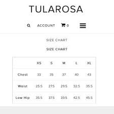 Tularosa Asa Bikini Top Nwt