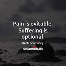 1 adj capable of being avoided or warded off synonyms: Pain Is Evitable Suffering Is Optional Idlehearts