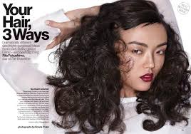 Your Hair, 3 Ways (Glamour Magazine U.S.)