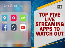 Live and recorded videos of top players, games, and events. Top Five Live Streaming Apps To Watch Out Ani News Youtube