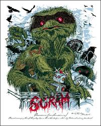 Oscarvorus Grouchamaximus Sesame Street Horror Art Creepy Images