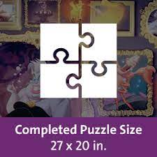 High quality 1000 piece cardboard jigsaw puzzle. Amazon Com Ravensburger Disney Villainous Ursula 1000 Piece Jigsaw Puzzle For Adults Every Piece Is Unique Softclick Technology Means Pieces Fit Together Perfectly Toys Games