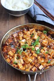 Eggplant Mapo Tofu Recipe Chinese Dishes Recipes Tofu Recipes Eggplant Recipes