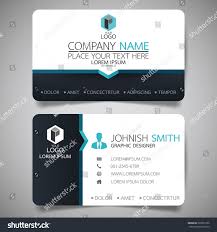 Blue Modern Creative Business Card And Name Card Horizontal Simple Clean Template Vector Design Layout In In 2020 Business Cards Creative Creative Business Name Cards