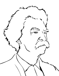 Colors 14 | 56 | 192. Mark Twain Coloring Sheets Yahoo Image Search Results Illyustracii