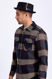 Unisex Stout Pork Pie Black Black Brixton