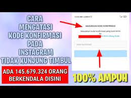 Daftar kode redeem ff bulan mei terbaru 2021 yang belum digunakan, segera klaim. Solusi Mengatasi Kode Konfirmasi Instagram Tidak Ada Tidak Muncul Youtube