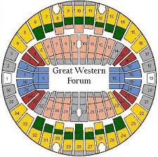 great western forum seating chart related keywords