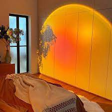 Simply plug in your projector, angle it, and boom! The Mellow Sunset Lamp Sparklytrees