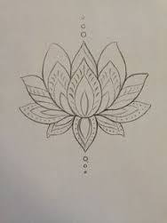 Simple Lotus Drawing Google Search Lotus Flower Tattoo Tattoos Flower Tattoo