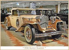 1930 Ruxton Roadster Dream Cars Classic Cars Vintage Antique Cars