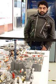 Exposicion De Lego Star Wars Y Superheroes Leather Jacket Leather Jackets