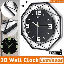 Herzlich willkommen auf unserer webseite. 3d Wanduhr 35 Cm Leuchtend Leuchten Im Dunklen Quarz Schlafzimmer Uhr Wohnzimmer Dekoration Gunstig Kaufen Preis Kostenloser Versand Echte Bewertungen Mit Fotos Joom