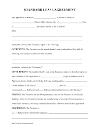 Download a pdf or word template . Easy Free Rental Agreement Template