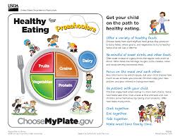 Healthy Eating Chart For Preschoolers 6 Tips Promoting With