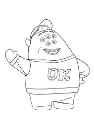 Also, you could use the search box to find what you want. Monster Inc Coloring Pages Mike Sally And Other Monsters