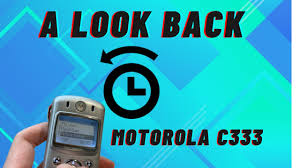 A Look Back: Motorola C333 - YouTube