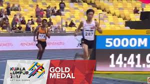 The 2017 southeast asian games (malay: Athletics Men S 5000m Final 29th Sea Games 2017 Youtube