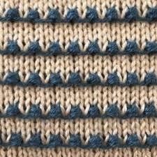 Bobbles can be made in almost any stitch background. Tiny Bobbles Stitch Ii Purl Avenue Bobble Stitch Slip Stitch Knitting Knit Stitch Patterns