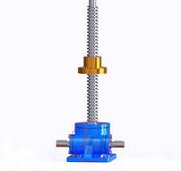 screw jack with travelling nut for motorized worm screw jack